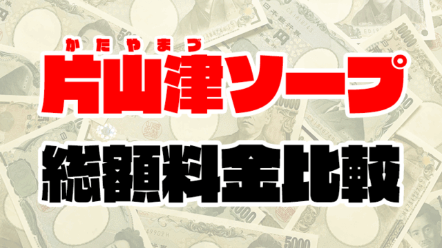 片山津ソープの総額 | 1番安い激安店から高級店まで料金を徹底比較【2020年8月最新】